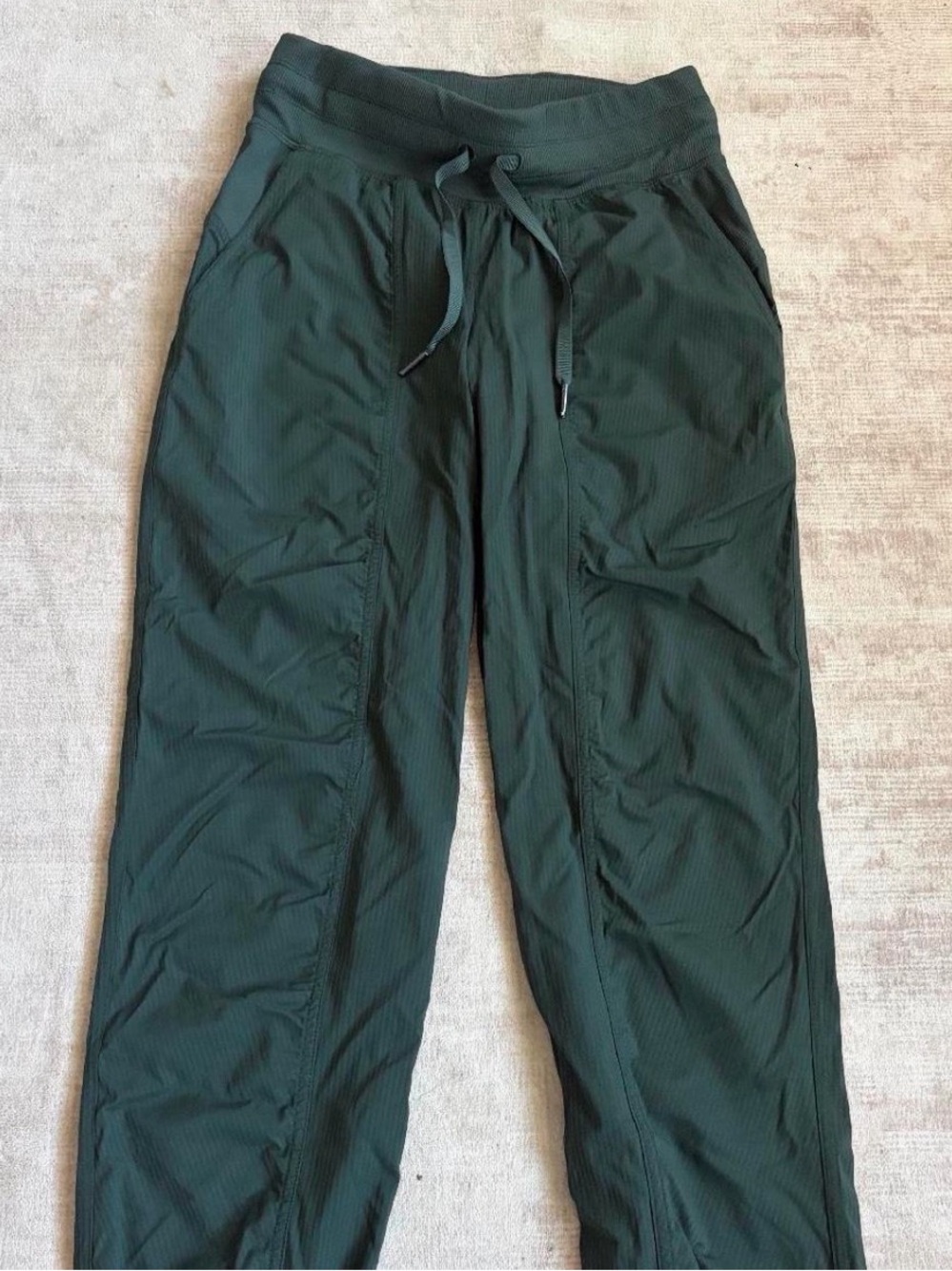 lululemon athletica Deep Forest Green Drawstring Joggers